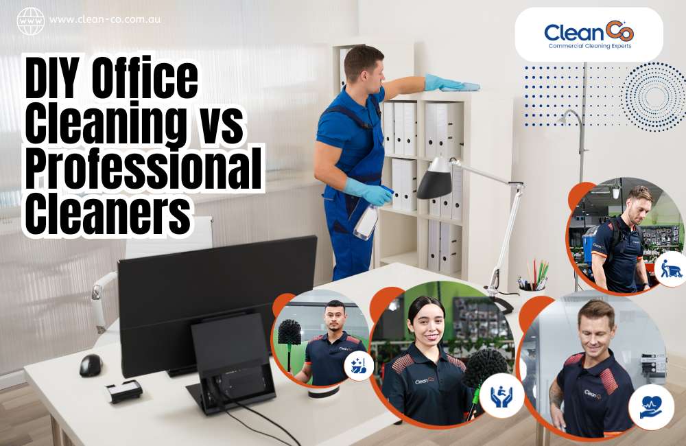 DIY Office Cleaning vs Professional Cleaners